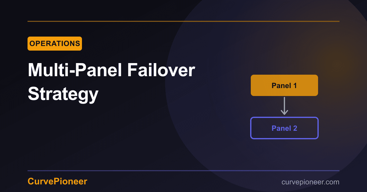 Multi-Panel Failover Strategy: Zero Downtime Architecture